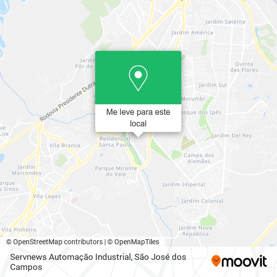 Servnews Automação Industrial mapa