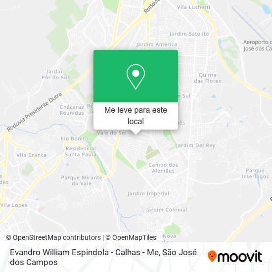 Evandro William Espindola - Calhas - Me mapa