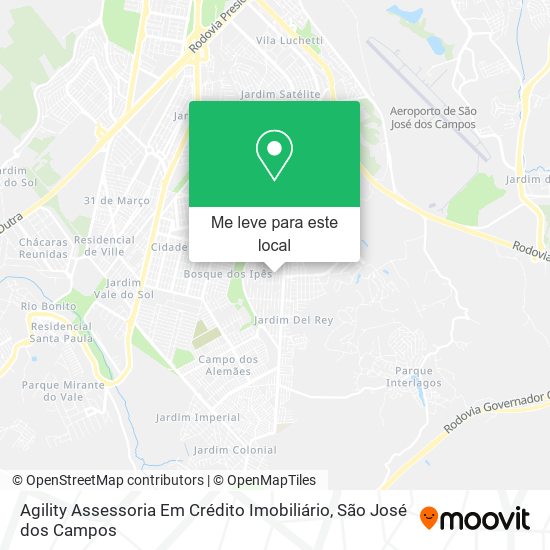 Agility Assessoria Em Crédito Imobiliário mapa
