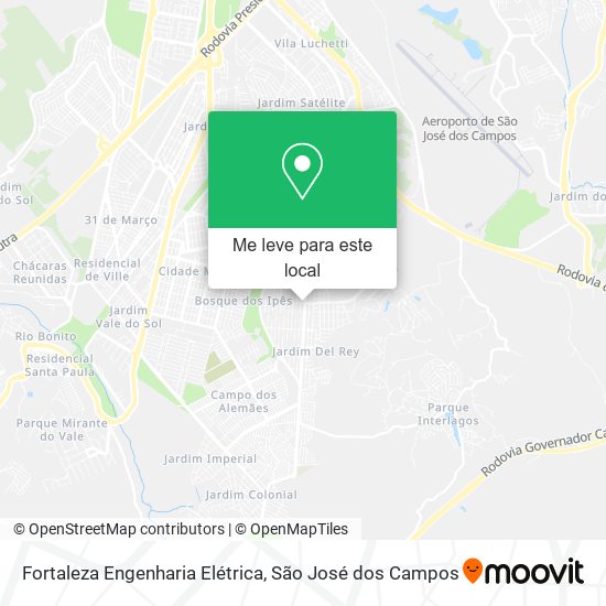 Fortaleza Engenharia Elétrica mapa