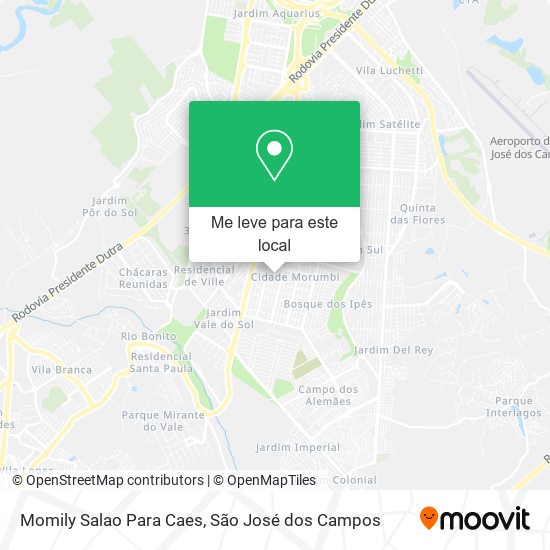 Momily Salao Para Caes mapa