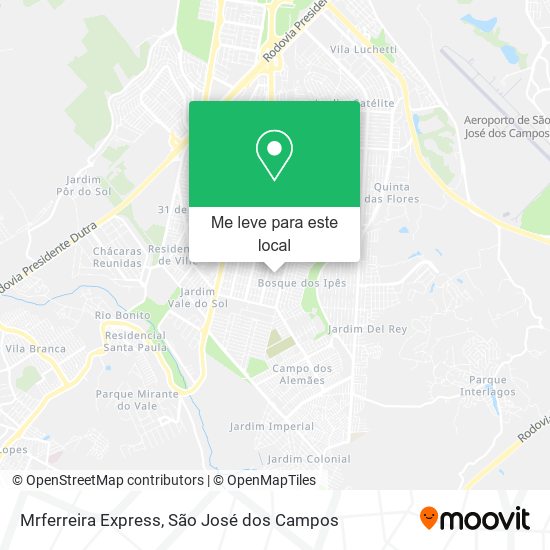 Mrferreira Express mapa