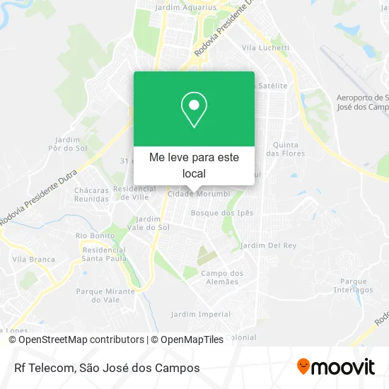 Rf Telecom mapa