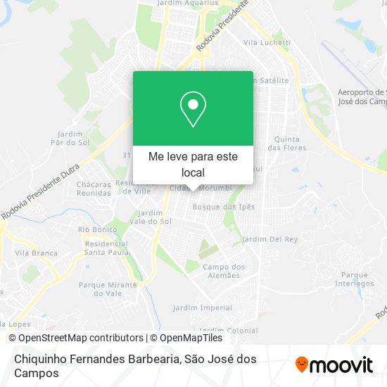 Chiquinho Fernandes Barbearia mapa