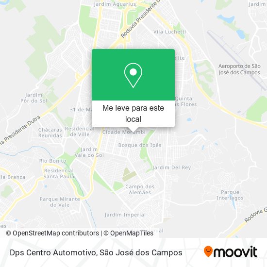 Dps Centro Automotivo mapa