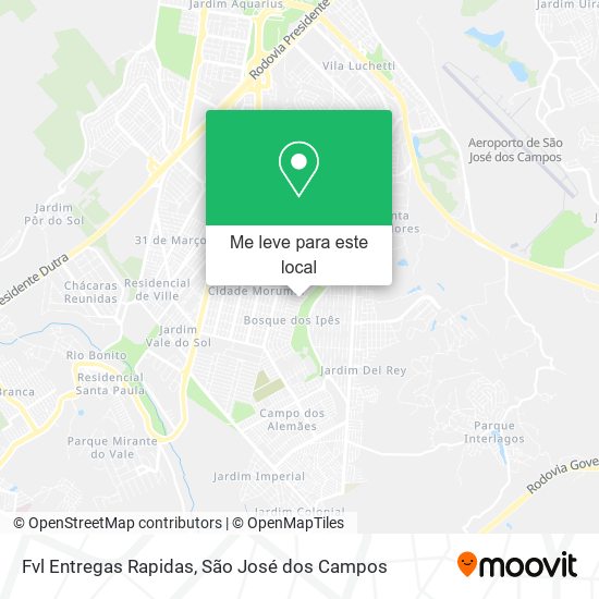 Fvl Entregas Rapidas mapa