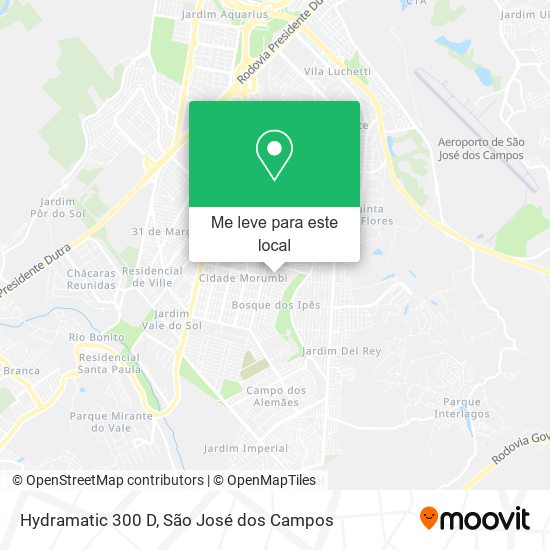 Hydramatic 300 D mapa