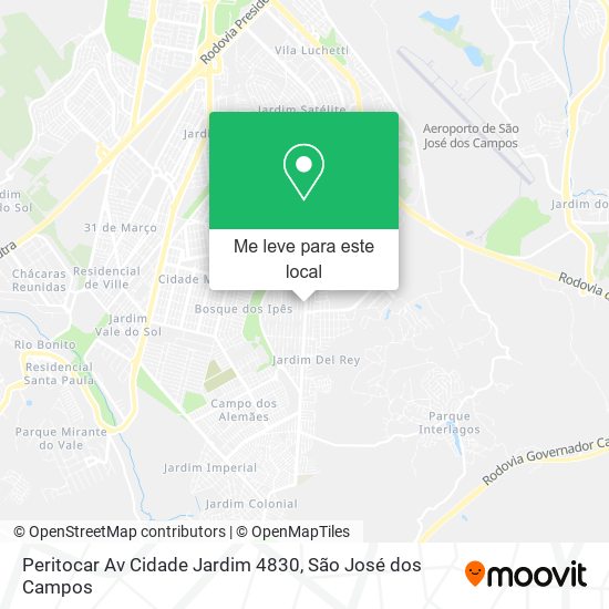 Peritocar Av Cidade Jardim 4830 mapa