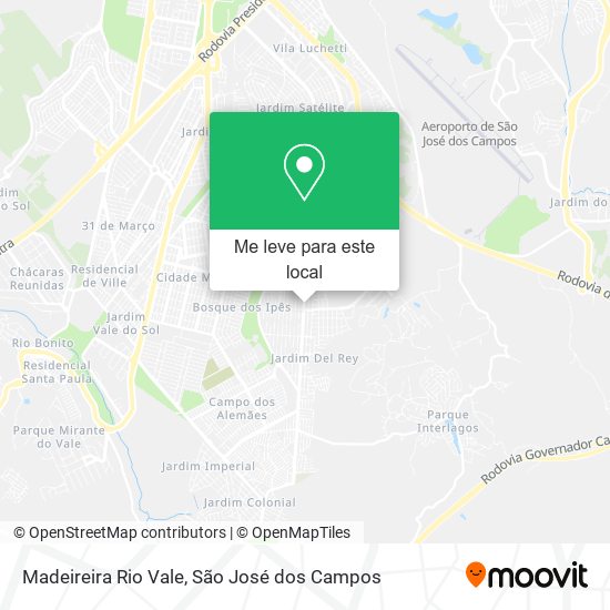 Madeireira Rio Vale mapa