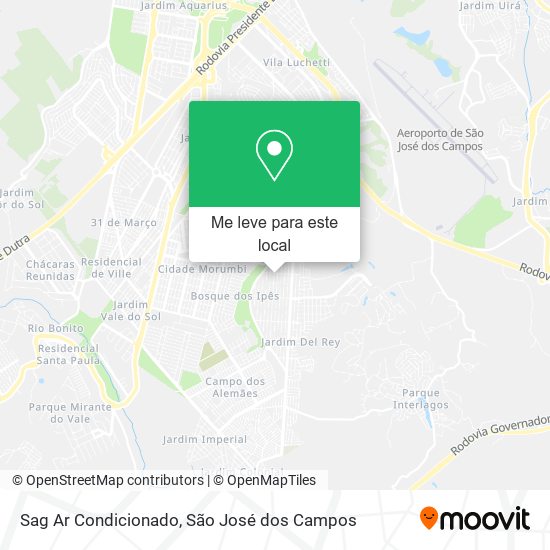 Sag Ar Condicionado mapa