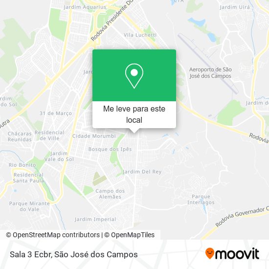 Sala 3 Ecbr mapa