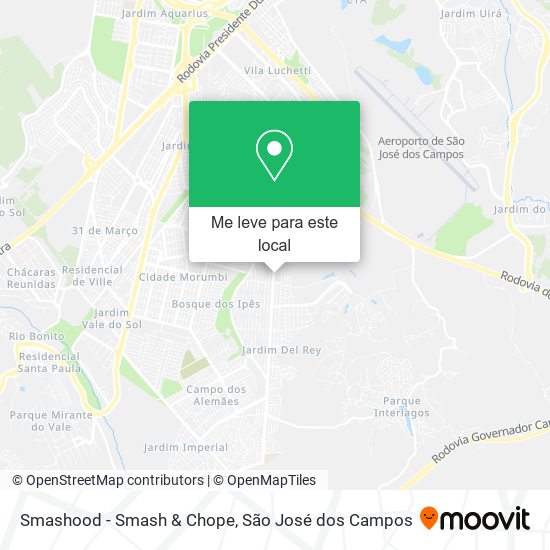 Smashood - Smash & Chope mapa