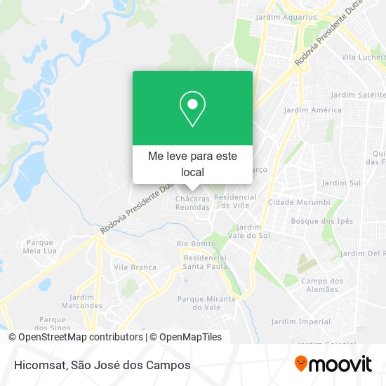 Hicomsat mapa