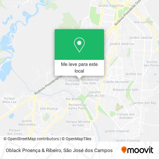 Oblack Proença & Ribeiro mapa