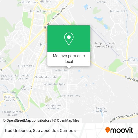 Itaú Unibanco mapa