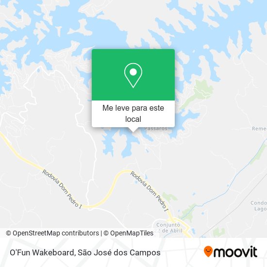 O'Fun Wakeboard mapa