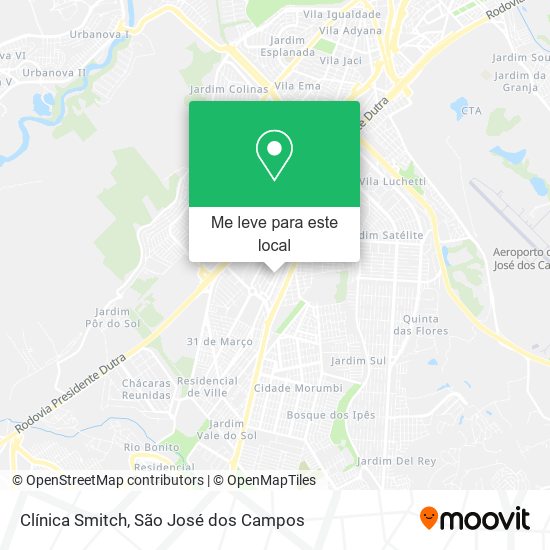 Clínica Smitch mapa