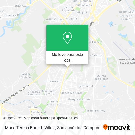 Maria Teresa Bonetti Villela mapa