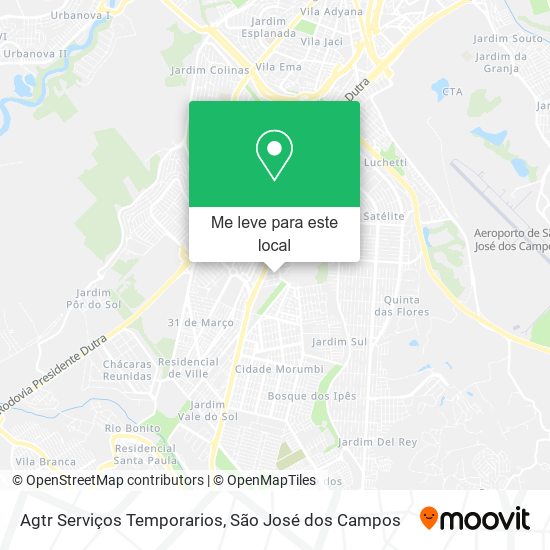 Agtr Serviços Temporarios mapa