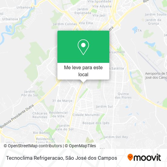 Tecnoclima Refrigeracao mapa