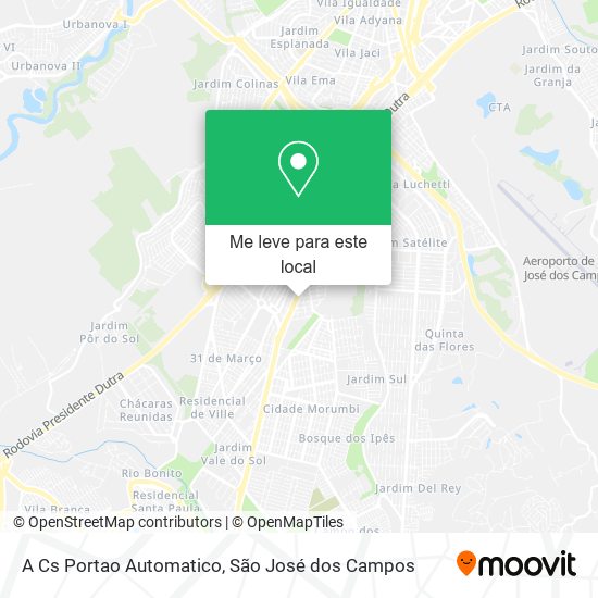 A Cs Portao Automatico mapa