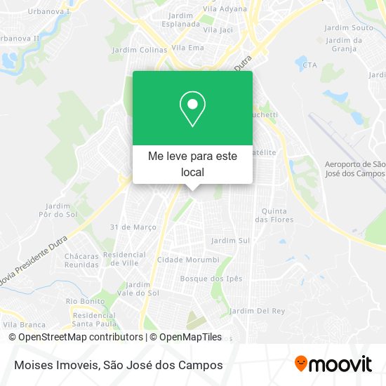 Moises Imoveis mapa