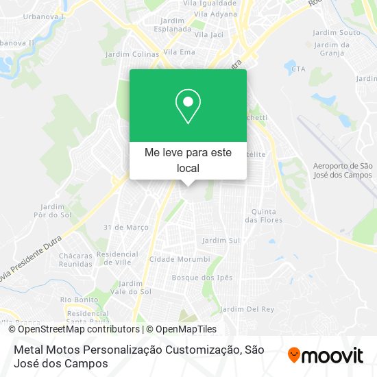 Metal Motos Personalização Customização mapa