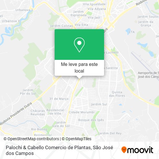 Palochi & Cabello Comercio de Plantas mapa