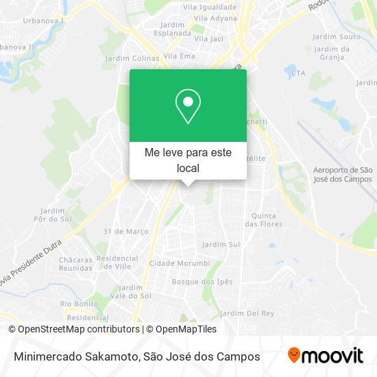 Minimercado Sakamoto mapa