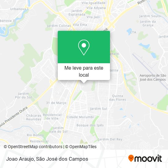 Joao Araujo mapa