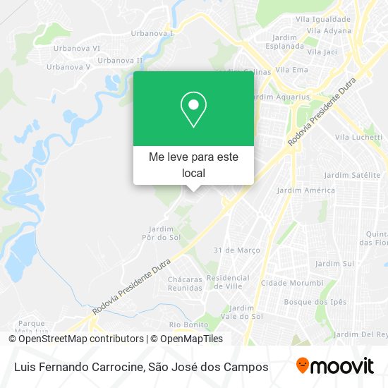 Luis Fernando Carrocine mapa