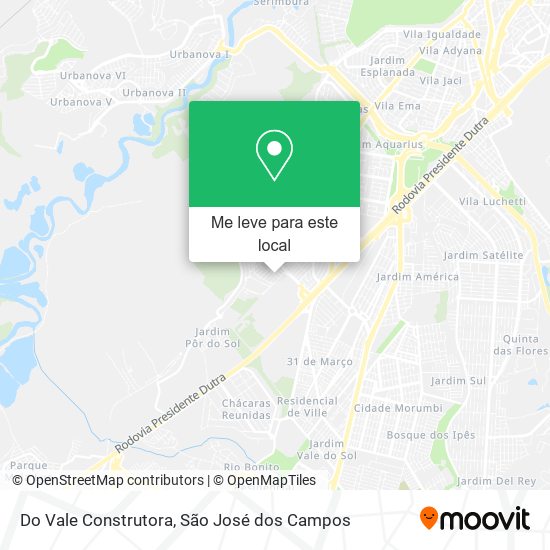 Do Vale Construtora mapa