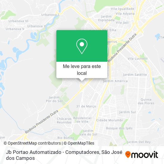Jb Portao Automatizado - Computadores mapa