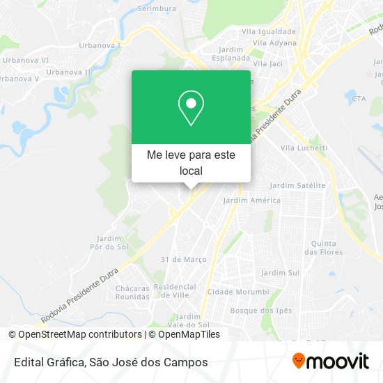 Edital Gráfica mapa