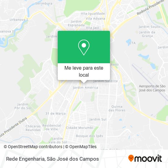 Rede Engenharia mapa