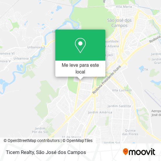 Ticem Realty mapa