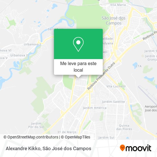 Alexandre Kikko mapa
