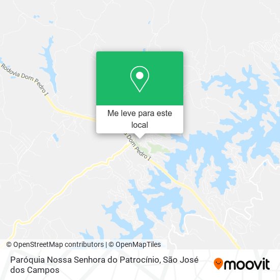 Paróquia Nossa Senhora do Patrocínio mapa