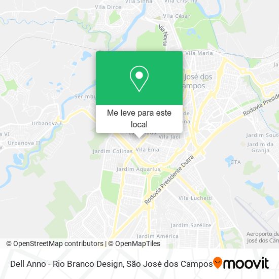 Dell Anno - Rio Branco Design mapa