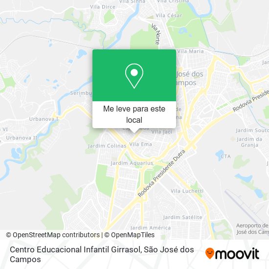 Centro Educacional Infantil Girrasol mapa