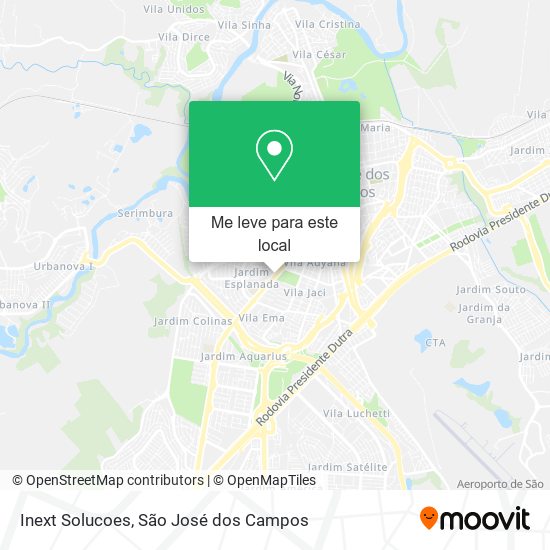 Inext Solucoes mapa