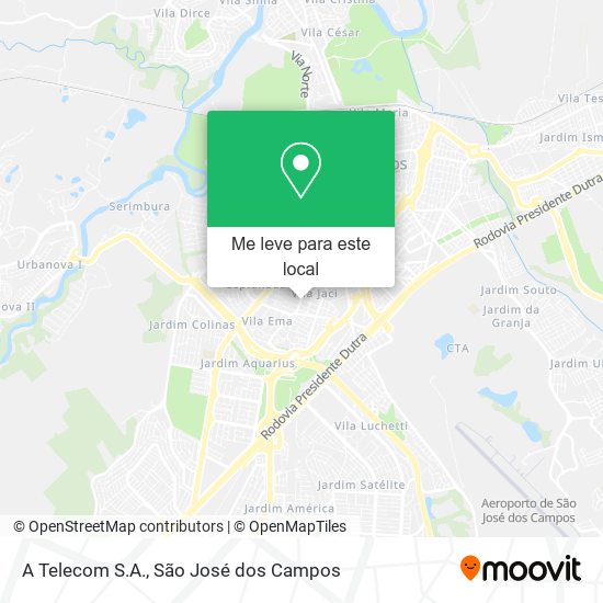 A Telecom S.A. mapa