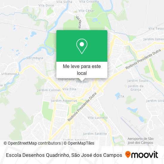 Escola Desenhos Quadrinho mapa