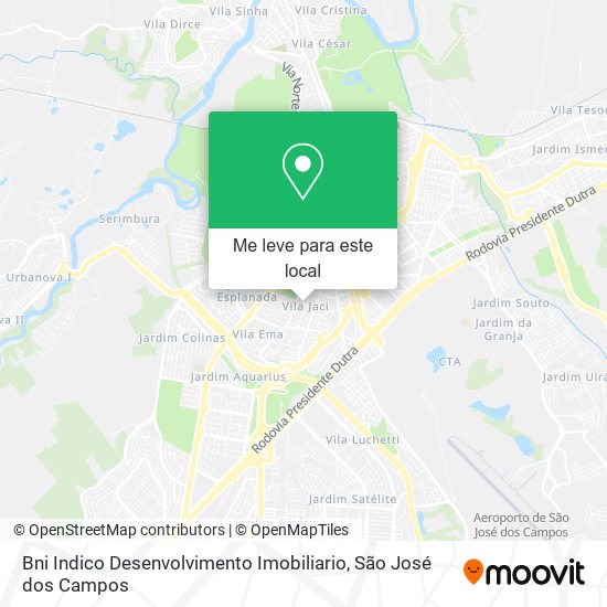 Bni Indico Desenvolvimento Imobiliario mapa
