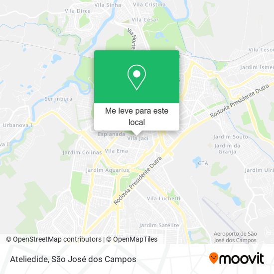 Ateliedide mapa
