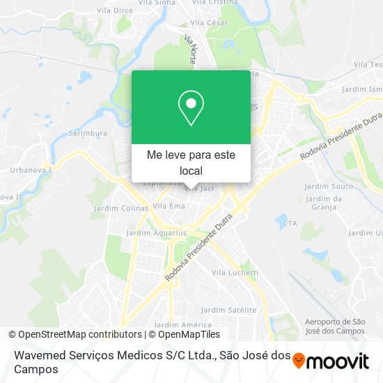 Wavemed Serviços Medicos S / C Ltda. mapa