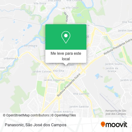 Panasonic mapa