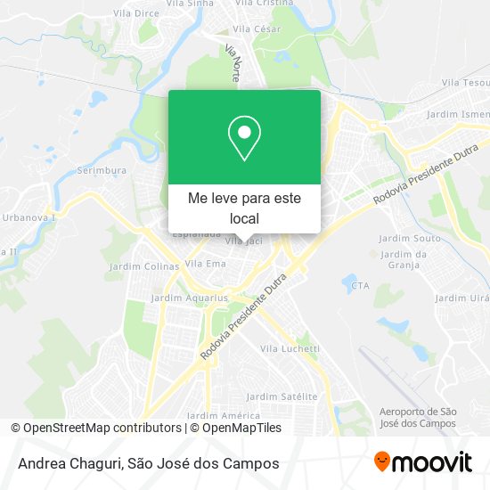 Andrea Chaguri mapa