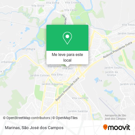 Marinas mapa