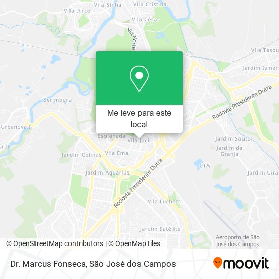 Dr. Marcus Fonseca mapa